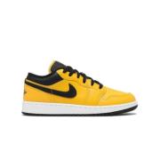 Nike Air Jordan 1 Low Läder Sneakers Yellow, Herr