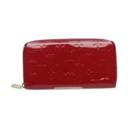 Louis Vuitton Vintage Pre-owned Laeder plnbcker Red, Dam