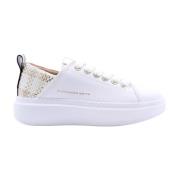 Alexander Smith Elegant Grape Sneakers White, Dam