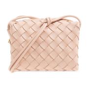 Bottega Veneta Loop Mini Cross Body Väskor Pink, Dam