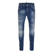 Dsquared2 Super Twinky Bomulls Jeans Blue, Herr