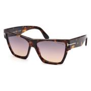 Tom Ford Stiliga Ft0942 Solglasögon Brown, Unisex