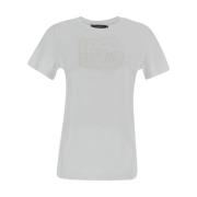 Dolce & Gabbana Bomull Logo T-Shirt White, Dam