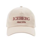 Iceberg Basebollkeps med logotyp Pink, Dam