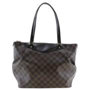 Louis Vuitton Vintage Pre-owned Canvas louis-vuitton-vskor Brown, Dam