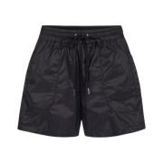 Iceberg Nylonshorts med logga Black, Dam