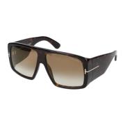 Tom Ford Stiliga solglasögon Ft1036 Brown, Dam