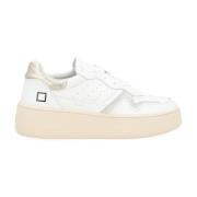 D.a.t.e. Step Calf Vit Läder Sneaker White, Dam