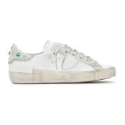 Philippe Model Paris X Goujons Läder Sneaker White, Dam