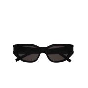 Saint Laurent Women`s Cateye Sunglasses in Black Black, Dam