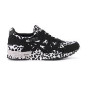 Comme des Garçons Animal Print Sneaker Gel Lite V Black, Herr