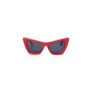 Off White Stiliga solglasögon för en sofistikerad look Red, Unisex