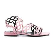 Sergio Rossi Spiral Design Sandaler Pink, Dam