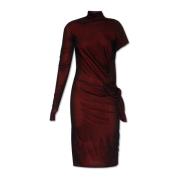 Maison Margiela Asymmetrisk klänning Red, Dam