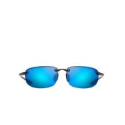 Maui Jim Herr sport solglasögon med polariserade Blue Hawaii-linser Gr...