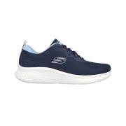 Skechers Stiliga Sneakers Blue, Dam