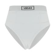 Versace Vit Bomullsslip Underkläder White, Dam