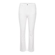 Part Two Klassiska Bootcut Jeans White, Dam