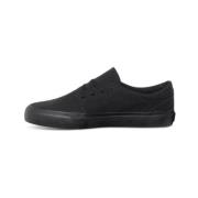 DC Shoes Canvas Sneakers med High-Definition Logo Black, Herr