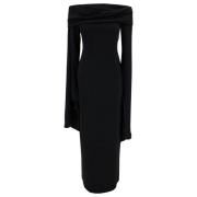 Solace London Arden Maxi Klänning Black, Dam