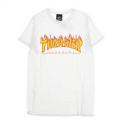 Thrasher Flame Te T -skjorta White, Herr