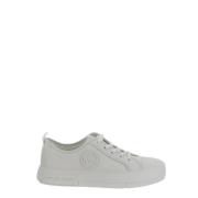 Michael Kors Evy Sneaker i canvas White, Dam