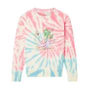 Stella McCartney Multifärgad Lunar Nyårs Sweatshirt Multicolor, Dam