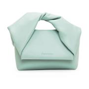 JW Anderson Liten Twister Axelväska Green, Dam