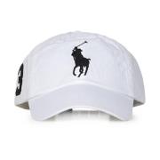 Polo Ralph Lauren Vita hattar med stor ponny broderi White, Herr