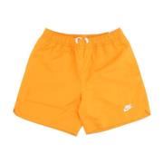 Nike Club Woven Lined Flow Shorts Yellow, Herr