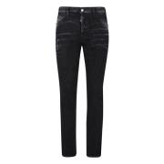 Dsquared2 Cool Guy Distressed Jeans Black, Herr