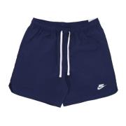 Nike Club Woven Lined Flow Shorts Blue, Herr