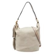 Michael Kors Pre-owned Pre-owned Laeder handvskor Beige, Dam