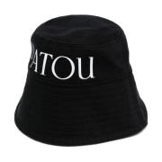 Patou Svart Bucket Hat Black, Dam