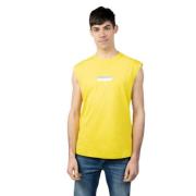 Antony Morato Herr Bomull T-Shirt Yellow, Herr