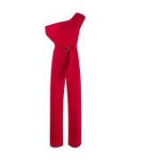 Norma Kamali Jumpsuits Red, Dam