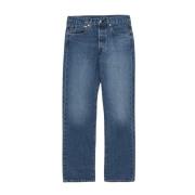 Levi's 501 Original Jeans i Mediumtvättad Denim Blue, Herr