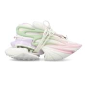 Balmain Pastel Unicorn Low-Top Sneakers Multicolor, Dam