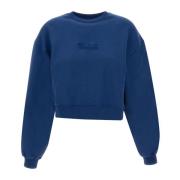 Woolrich Blå Tröjor för Män Blue, Dam