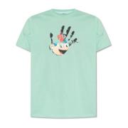 PS By Paul Smith Bomull T-shirt Green, Herr