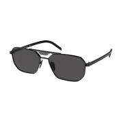 Prada Solglasögon PR 58Ys Stor Black, Unisex