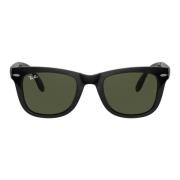 Ray-Ban Wayfarer Vikbara Klassiska Solglasögon Green, Herr