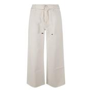 Etro Vita Denim Jeans för Kvinnor White, Dam