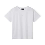 A.p.c. Essentiell kortärmad T-shirt White, Dam