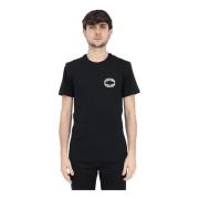 Moschino Jersey T-shirt med Logo Print Black, Herr