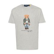 Polo Ralph Lauren Grå Polo Bear T-shirts och Polos Gray, Herr