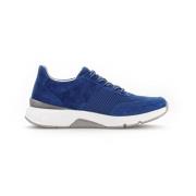 Gabor Rollingsoft Dam Walking Sneaker Blue, Dam