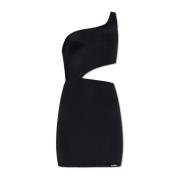 Vetements Asymmetrisk klänning Black, Dam