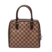 Louis Vuitton Vintage Pre-owned Canvas handvskor Brown, Dam