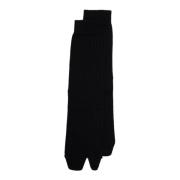 Maison Margiela Svarta Bootleg Sockor Black, Unisex